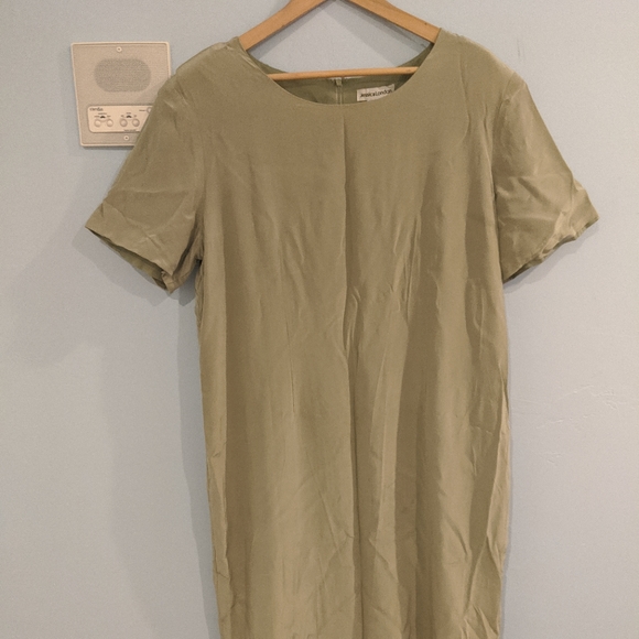 Jessica London Dresses & Skirts - 🍃 silk Jessica London green dress🍃